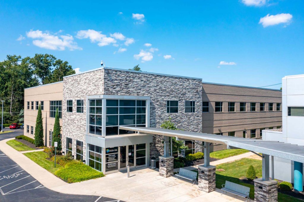 Exterior of Central Ohio Primary Care's Knightsbridge location.