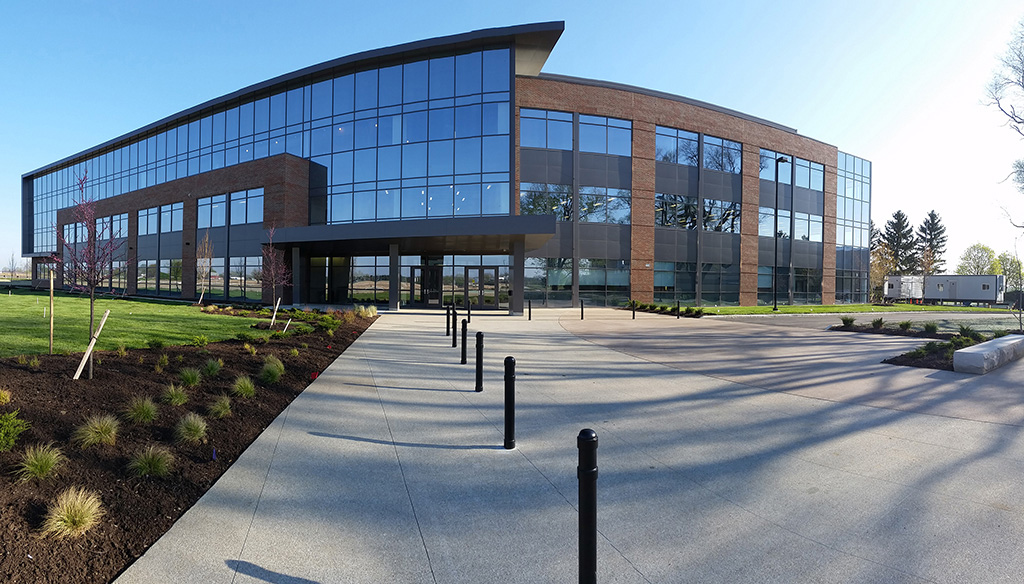 Exterior of building at Ohio State University's Dublin campus.