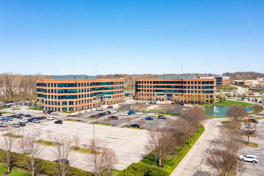 Aerial of Westar campus.