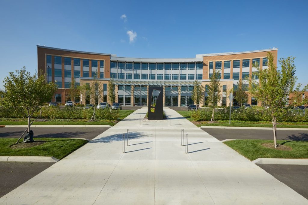 Exterior of Big Lots Corporate Headquarters.