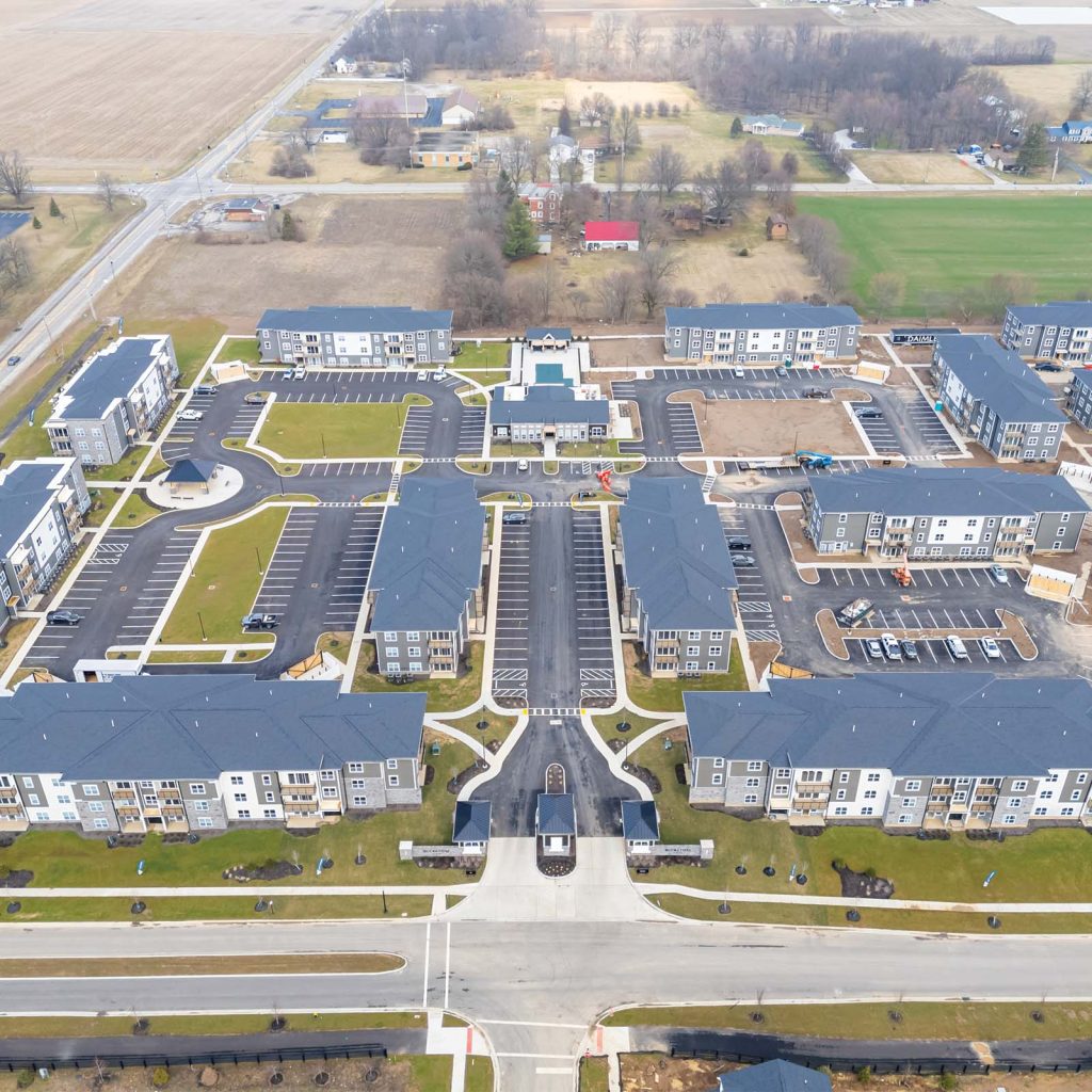 Aerial of Buckstone Flats.