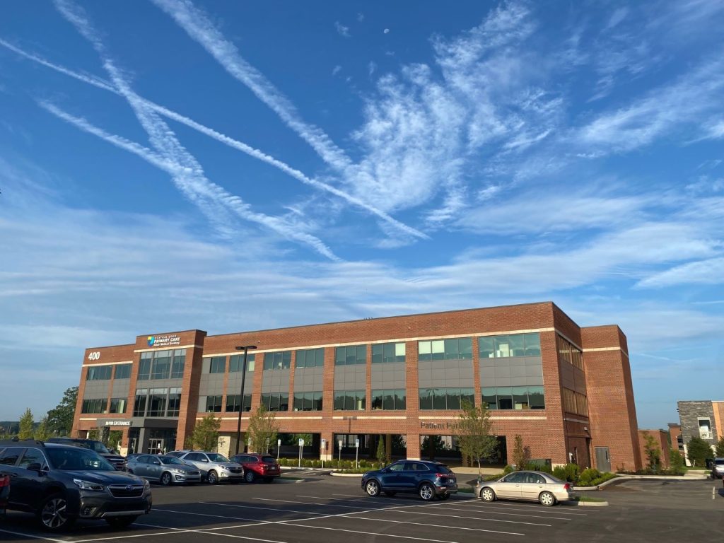 Exterior of the Central Ohio Primary Care D3 building.