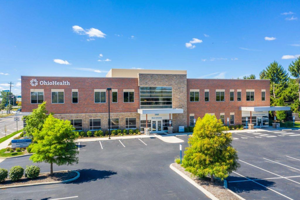 Exterior of OhioHealth's Upper Arlington location.