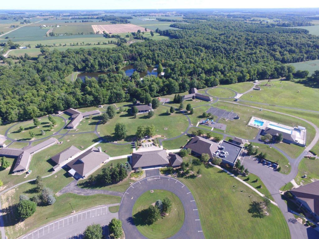 Aerial of Recreation Unlimited.