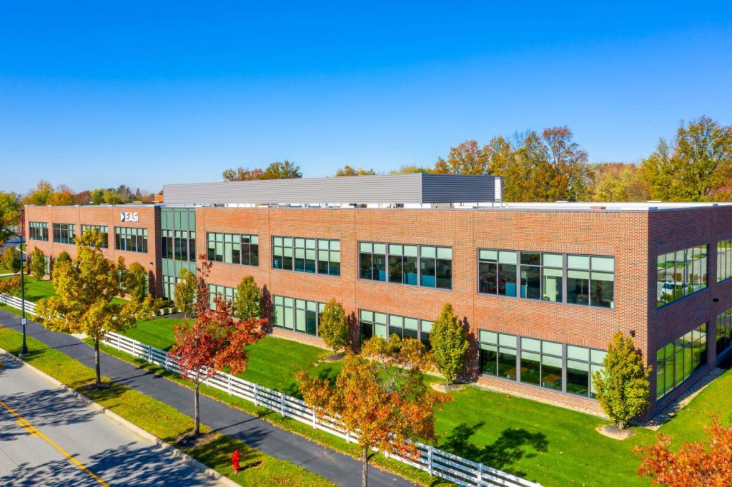 Aerial of the Walton Offices I.