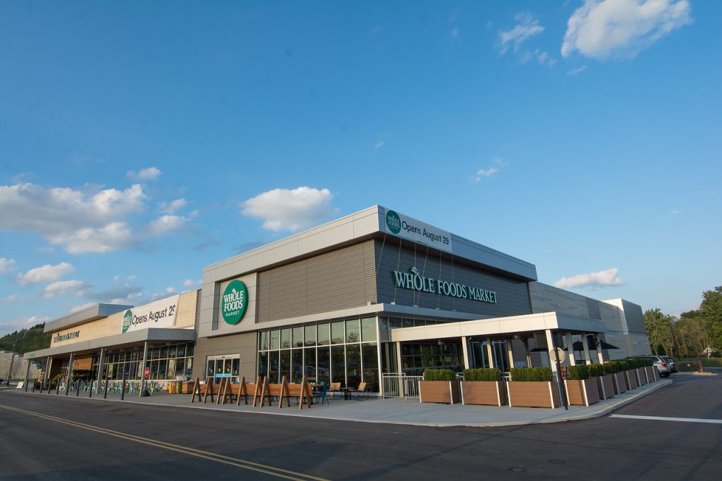 Exterior of Whole Foods Orange Village.