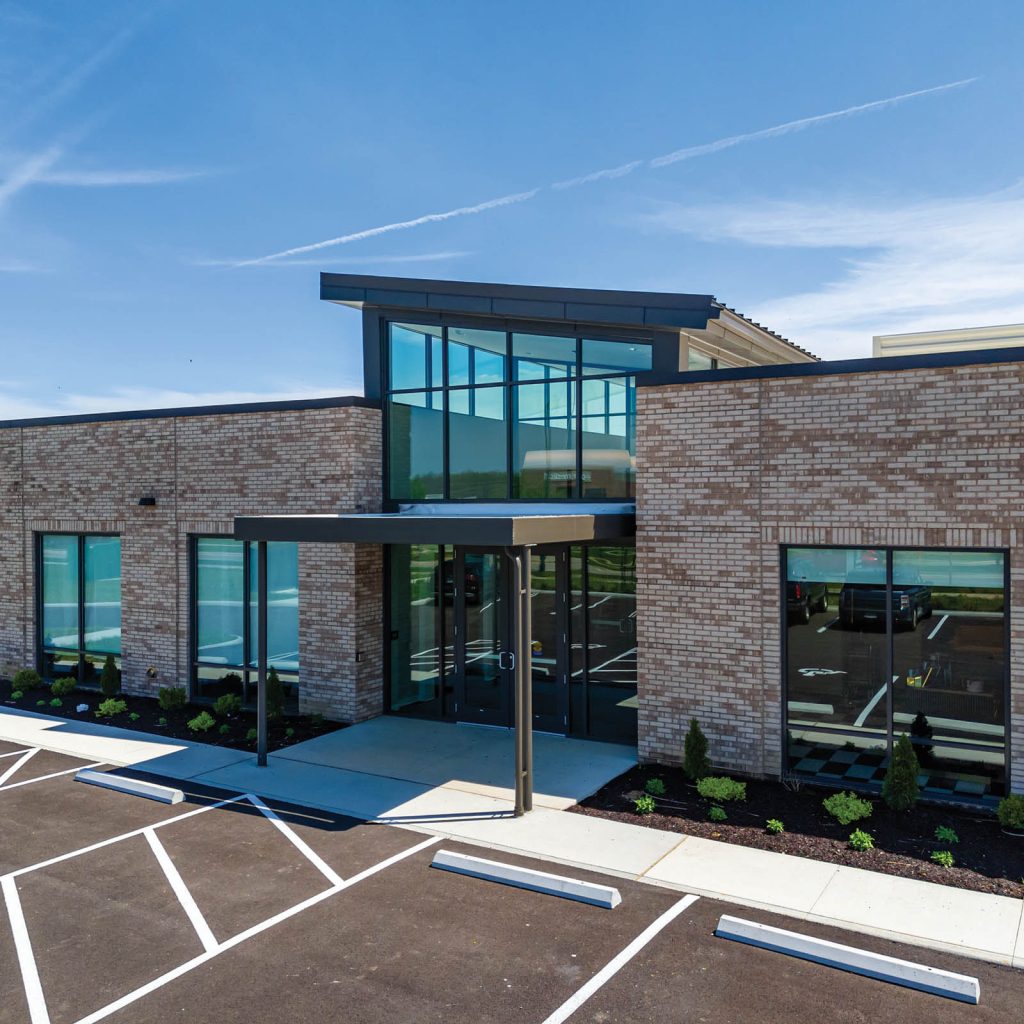 Exterior of the Diley Medical Group New Albany headquarters.